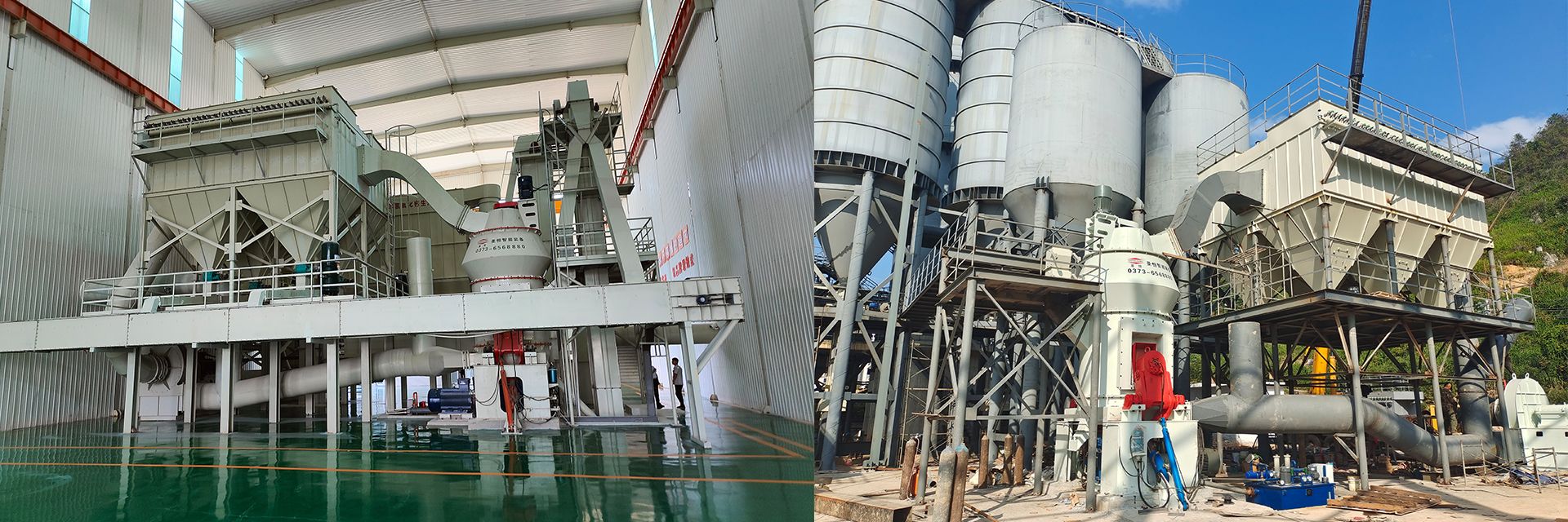 石灰石脱硫制粉